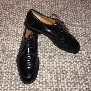 Black Ferragamo Dress Shoes